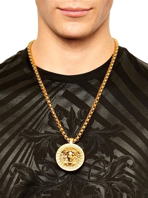 versace chain grigie|versace jewelry for men.